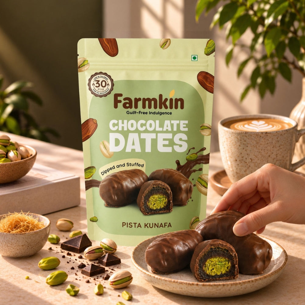 Pista Kunafa Chocolate Dates