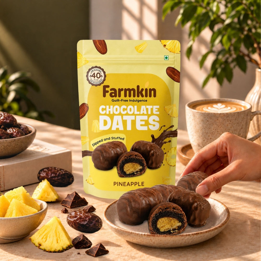 Pineapple Chocolate Dates