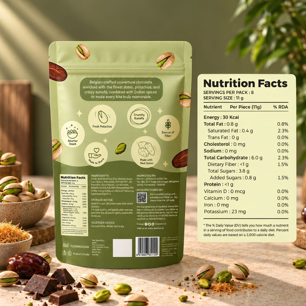 Pista Kunafa Chocolate Dates